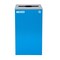 Alpine Industries 87 Gal. 3-Stream Steel Blue Mixed, Green Compost, and Black Commercial Trash Can Station ALP4450-BLK-KIT28 - alternate 10
